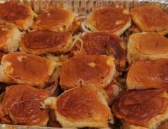 Bun kebab is very yummy flavorful snacks. Bun is round shape bread.It will be layered with lentil patty with some flavorful chutney(dip) pre order price 2pcs - $8 walk in price 2pcs- $9.50 It will be available only for pick up at store after 3pm on June 4th